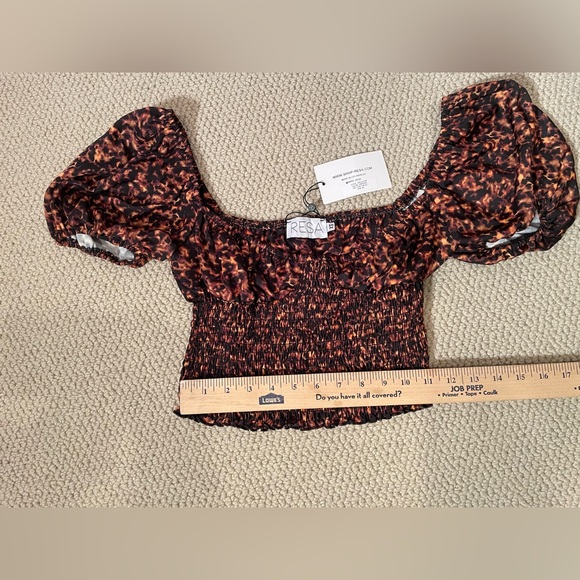 RESA Stella Top in Tortoise size xsmall - Picture 4 of 7